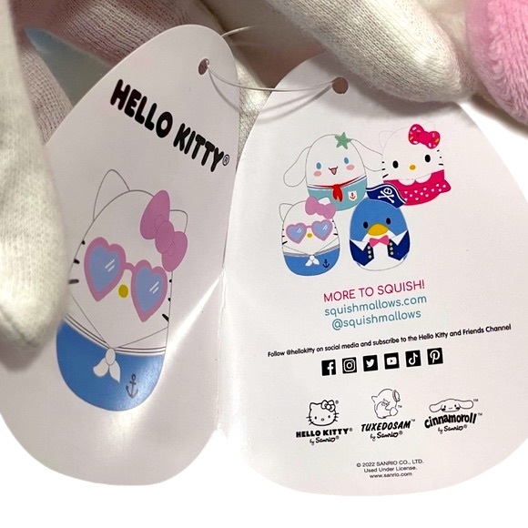 SQUISHMALLOWS  6.5" Hello Kitty Sailor Blue NWT - Picture 5 of 7